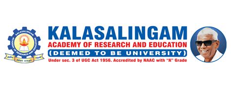 Kalasalingam Academy of Research and Education, Virudhunagar ...