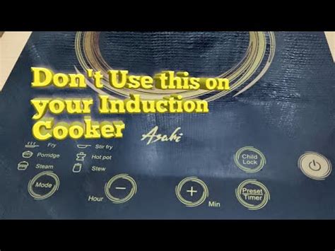 How to use Induction Cooker Plus Features and Benefits - YouTube