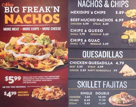 Taco Bueno Menu, Menu for Taco Bueno, Park Cities, Dallas - Urbanspoon ...