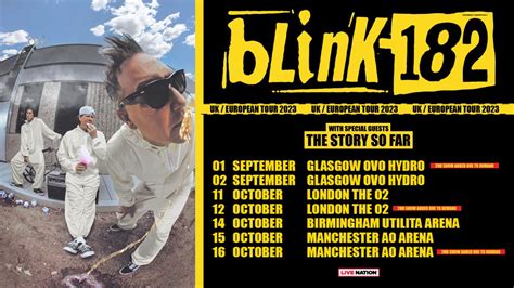 Blink-182 Add Extra UK Dates To 2023 World Tour Due To Demand - Stereoboard