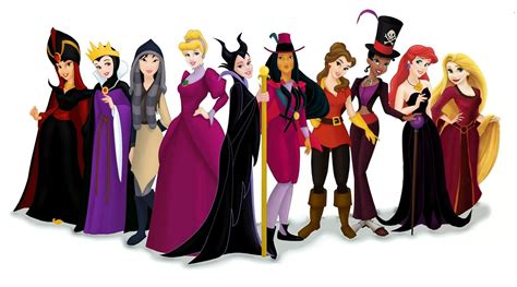 Disney Princesses as Disney Villains - Disney Villains Fan Art ...