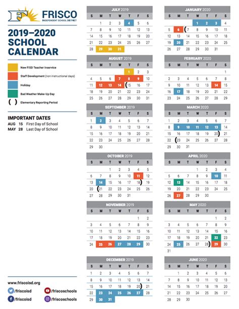 Frisco Isd 2021 Calendar - Calendar Page