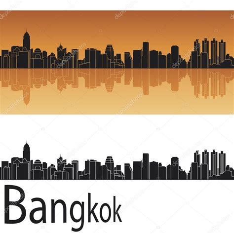 Bangkok skyline Stock Vector Image by ©paulrommer #22495147