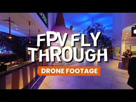 FPV Fly Through in The Flower Bowl Entertainment Complex Garstang ...