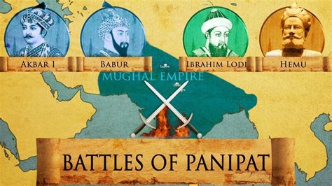 TNPSC Study material : History | 3 important battles of Panipat