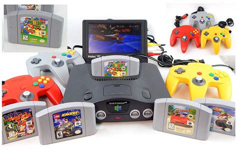 N64 Console Complete - w/Games Choice & Hookups