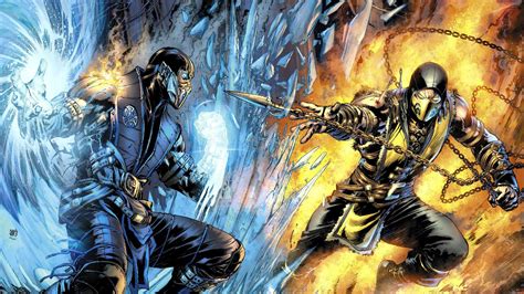 Mortal Kombat Scorpion vs Sub-Zero Wallpapers - Top Free Mortal Kombat ...