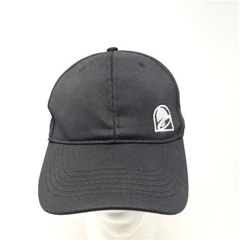 Taco Bell Employee Uniform Black Logo Snapback Hat Cap - Gem