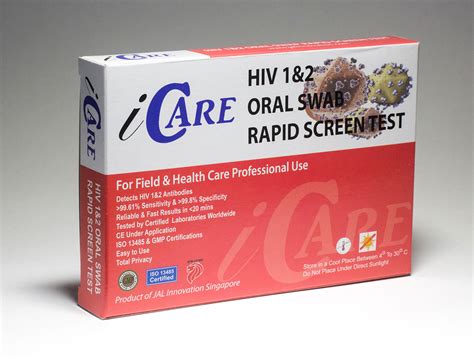 iCare Rapid Oral HIV Test Kit | STD Rapid Tests