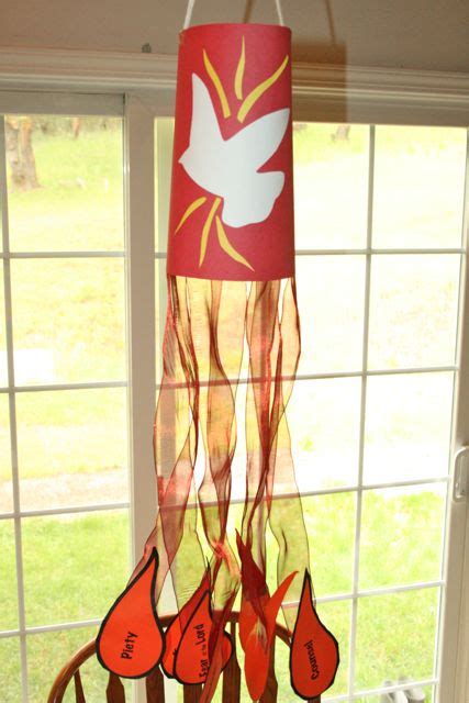 A Windsock for Pentecost - Shower of Roses Blog