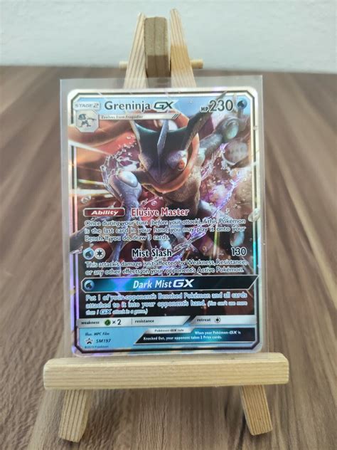 Mavin | Greninja GX SM197 Detective Pikachu Ultra Rare Holo Promo ...