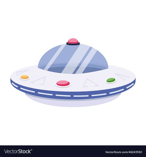 Alien ship Royalty Free Vector Image - VectorStock