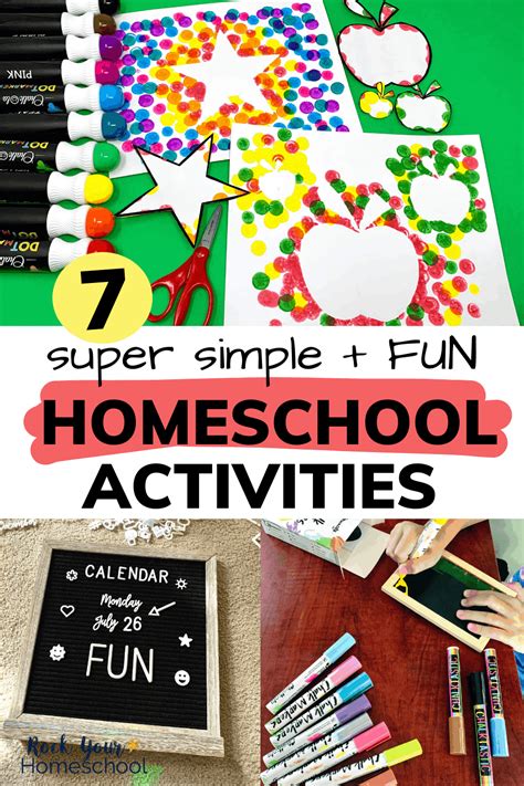 7 Fun Homeschool Activities with These Super Cool Art Supplies