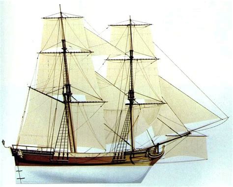 Brigantine Ship Diagram