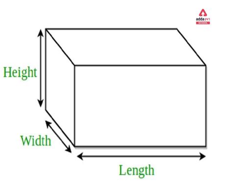 Volume of Cuboid Formula and Examples