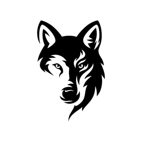 Premium Vector | Wolf Vintage logo vector illustration