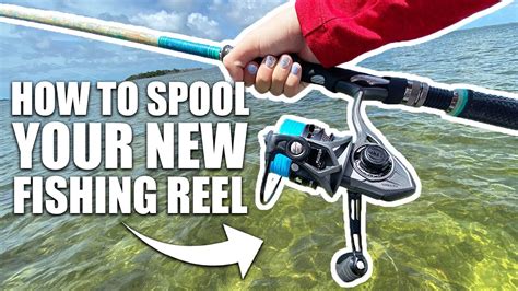 HOW TO PUT LINE ON A FISHING REEL - Spooling a spinning reel | Braid vs ...