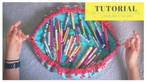 Tutorial – Drawstring bag – Carolina Stefano