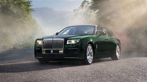 Green Rolls-Royce Ghost EWB 2020 2 4K 5K HD Cars Wallpapers | HD ...