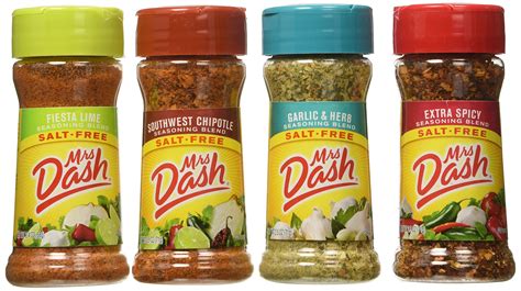 Mrs. Dash Extra Spicy(2.5oz), Southwest Chipotle(2.5oz), Garlic & Herb ...