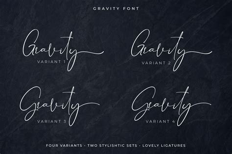 Gravity Handwritten Font | Din Studio | FontSpace