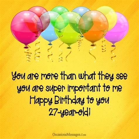 27 Years Old Birthday Quotes - ShortQuotes.cc