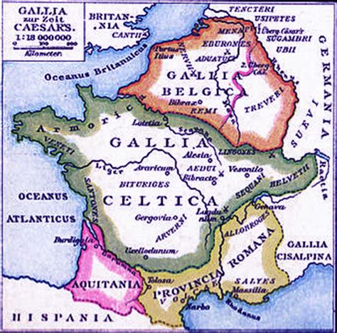 Julius Caesar in Gaul during 55 -50 BC | Short history website