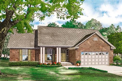 Ranch Home Plan with Multiple Exterior Options - 60581ND ...