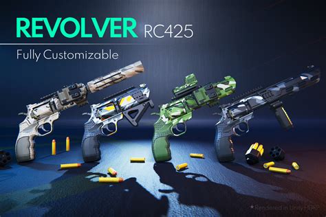 Low Poly Animated - Modern Guns Pack (Built-in)