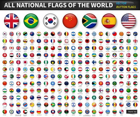 World Flags Circle Vector Art, Icons, and Graphics for Free Download