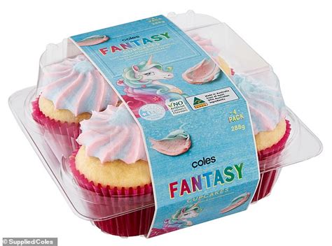 Coles launches new vanilla cupcakes to rival cakes Woolworths | Daily ...