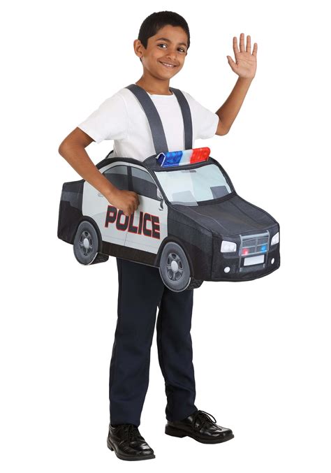 Ride In Police Car Kid's Costume