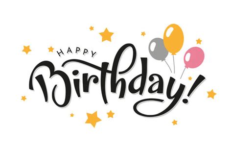 Happy Birthday Fonts For Cards