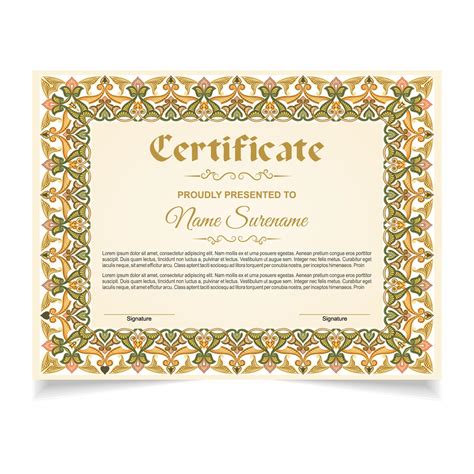 Certificate or diploma design 20821024 Vector Art at Vecteezy