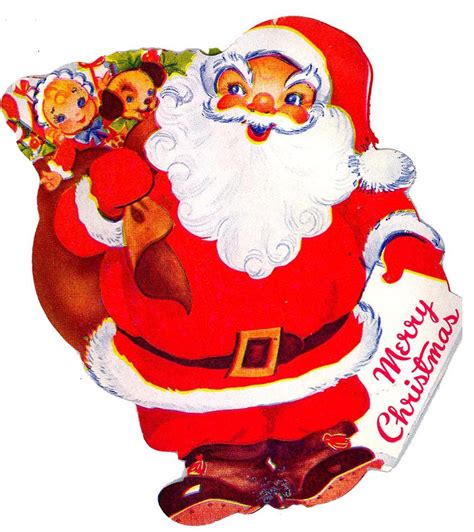 Christmas Wallpapers and Images and Photos: vintage santa christmas ...