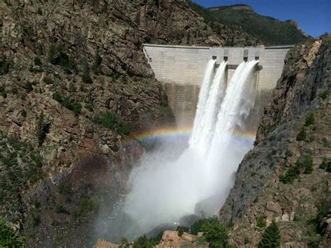 Reclamation on Twitter: "Our #DamOfTheWeek is Morrow Point Dam, located ...