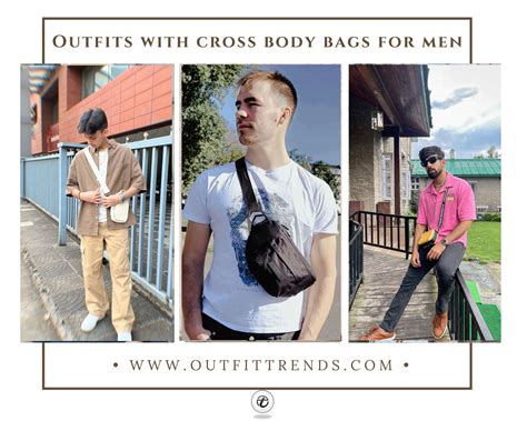 20 Versatile Outfits With Cross Body Bags For Men to Try