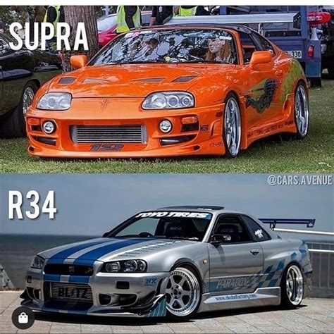 Fast and Furious Fanpage on Instagram: “Supra or skyline ?! Comment ...