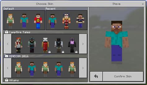 Skins | Minecraft Bedrock Wiki | Fandom