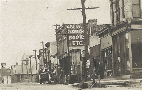 SW Howard City MI RPPC 1908 Main Street Downtown Hotel Sto… | Flickr