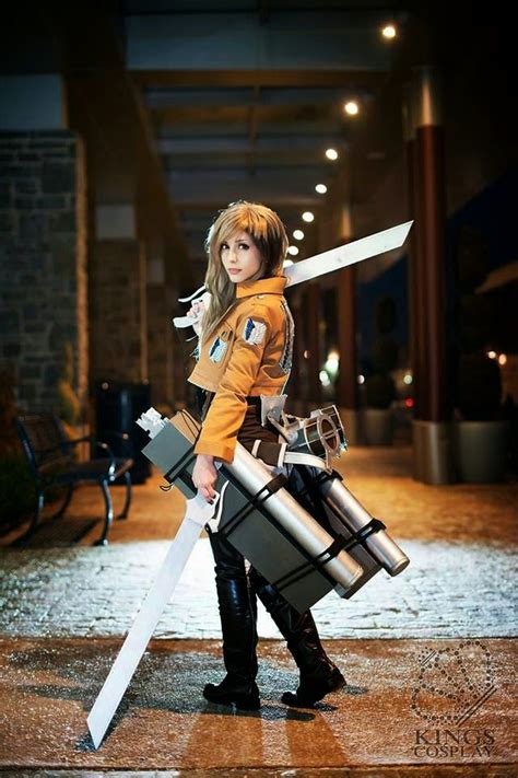 Excellent Attack on Titan cosplay