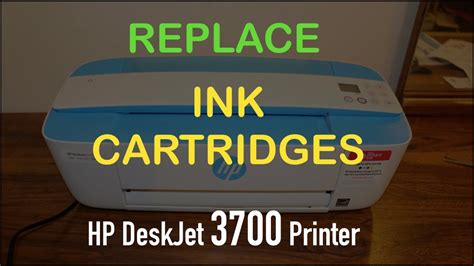 hp deskjet 3700 ink replacement review !! - YouTube