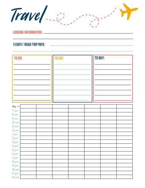 How To Use a Travel Planner (Free Printable) | Vacation planner ...