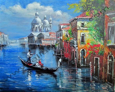 Venice, the Grand Canal II, September, 2014 Original Oil Painting