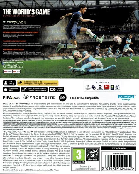 FIFA 23 cover or packaging material - MobyGames