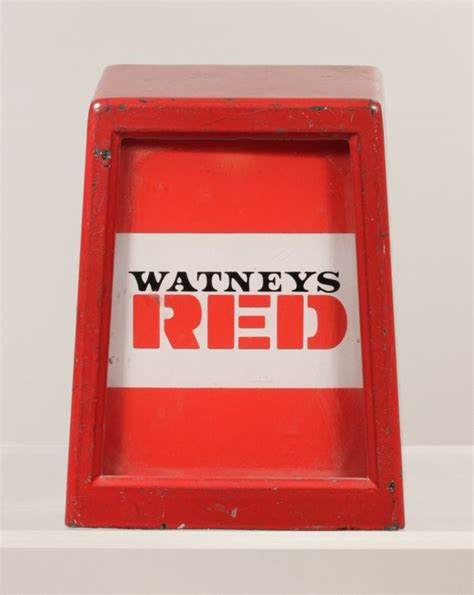 5" WATNEYS RED BARREL PUB ADVERT COUNTER SIGN - Newmanhire