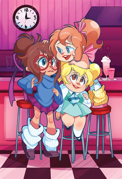 The Chipettes by geekysideburns on DeviantArt