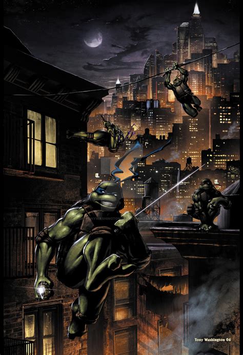 TMNT (2007) Concept art by Tonywash on DeviantArt