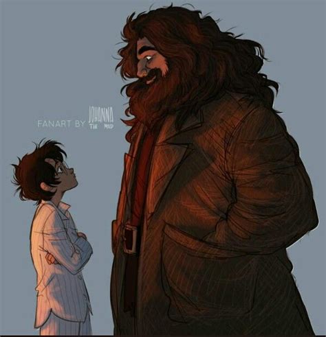 Hagrid and Harry | Harry potter print, Harry potter drawings, Harry potter