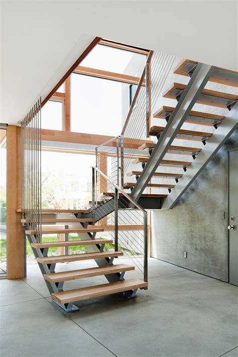 Manhattan Beach House | Walker Workshop | Archinect | Steel stairs ...